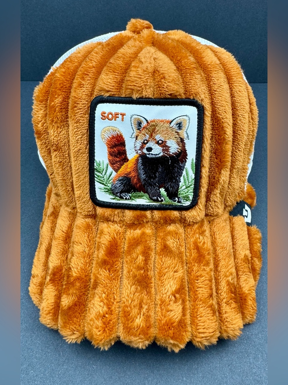 Goorin Bros Soft Red Panda Trucker Hat. Sweet Nothings Friday Drop. New in Box